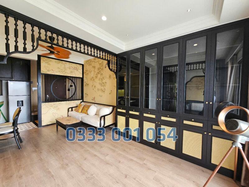 TRỐNG SẴN 1PN THE SUN AVENUE CHO THUÊ GIÁ 16TR